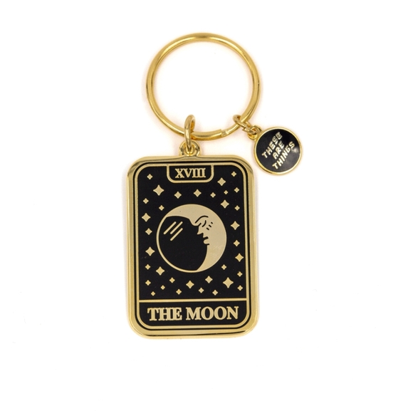 Moon Tarot Enamel Keychain - Picture 1 of 1